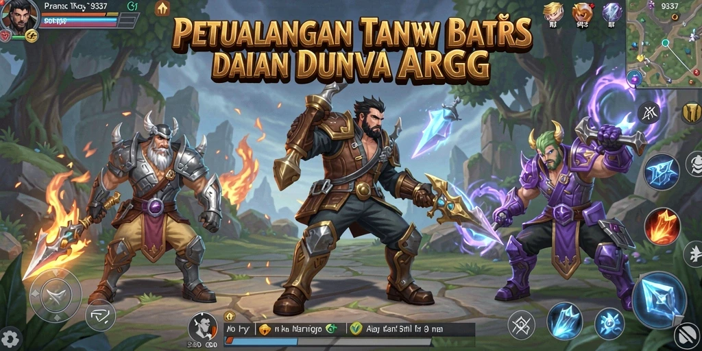 Tampilan aksi mendebarkan dalam gameplay ARPG 93337.