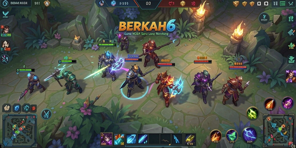 Tampilan gameplay aktif dari <strong>BERKAH6</strong> yang penuh strategi.