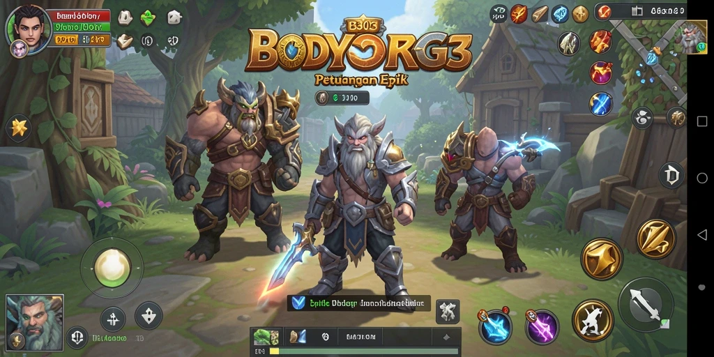 Tampilan gameplay BOY303 yang memukau dan dinamis dalam petualangan RPG.