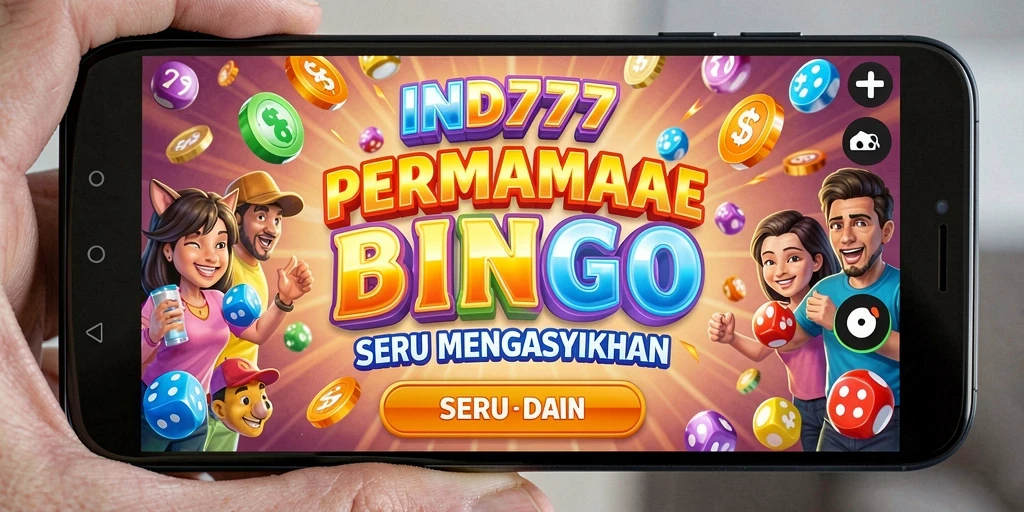 Tampilan menakjubkan dari gameplay Bingo di IND777.