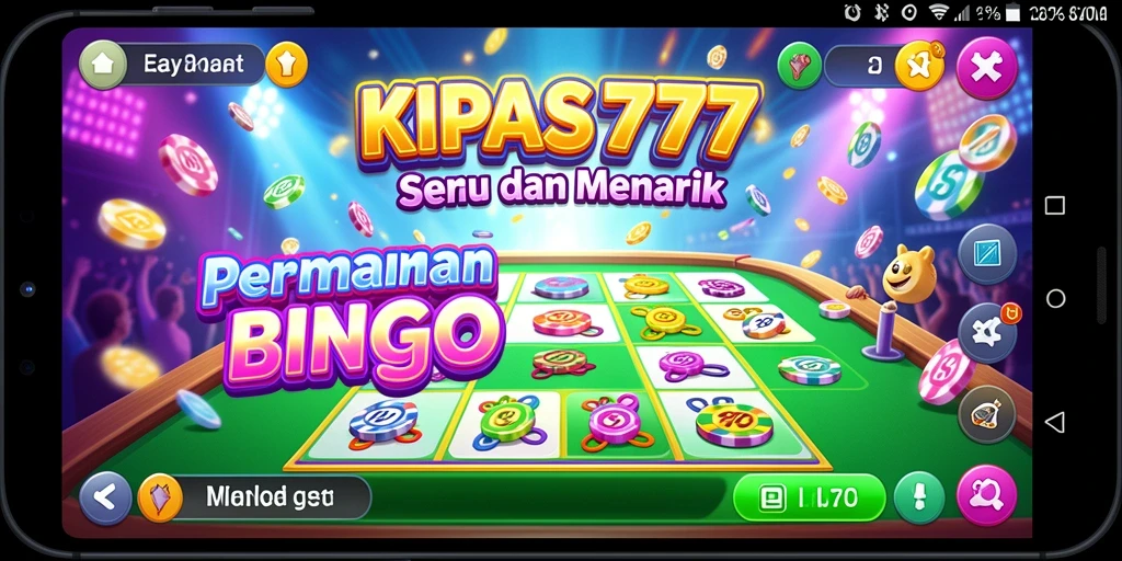 Tampilan gameplay KIPAS777 yang menarik dan berwarna.